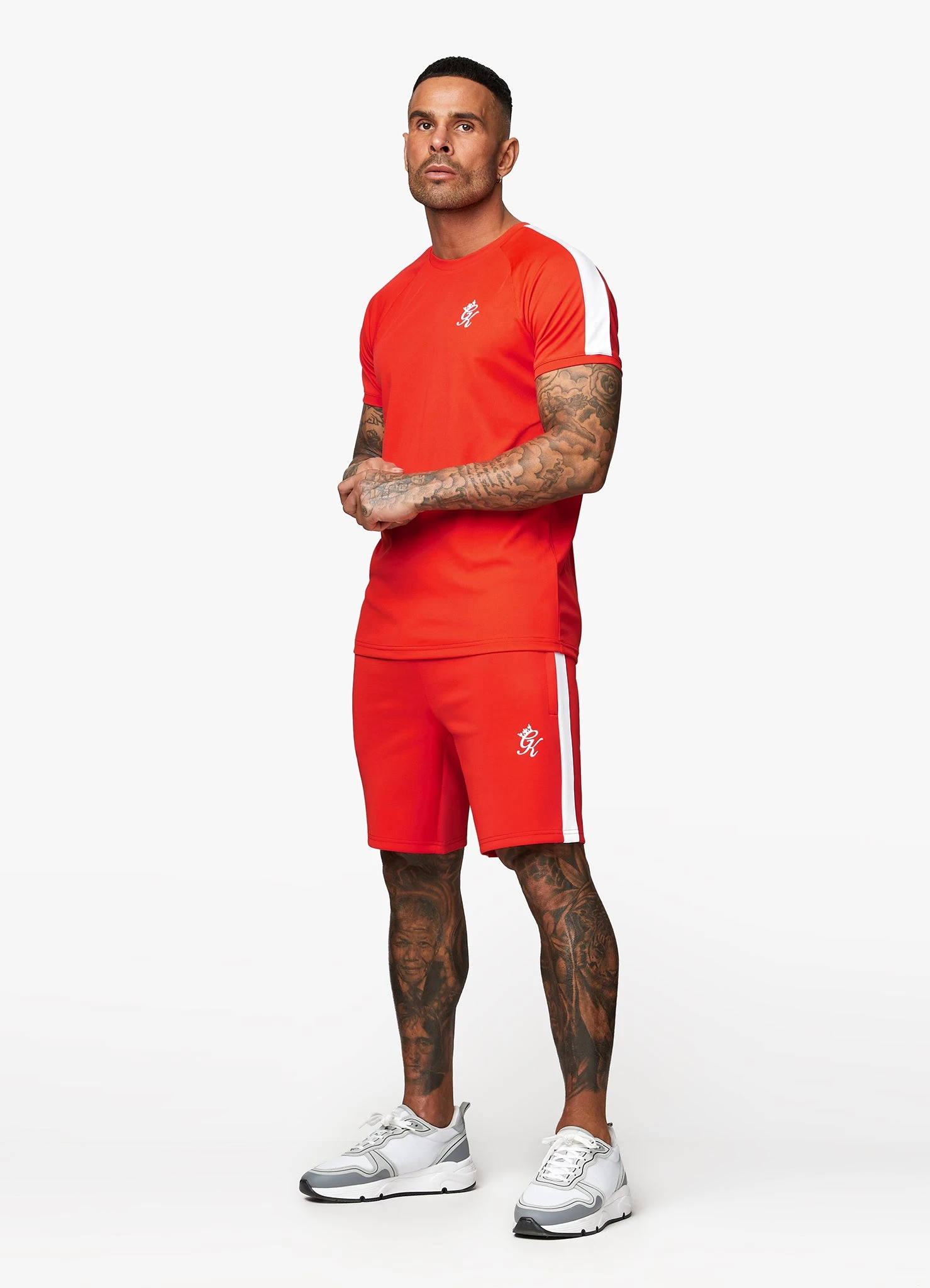 Gym King Core Plus Poly Short - Chilli Red 12 Gym King Core Plus Poly Short - Chilli Red - Image 10