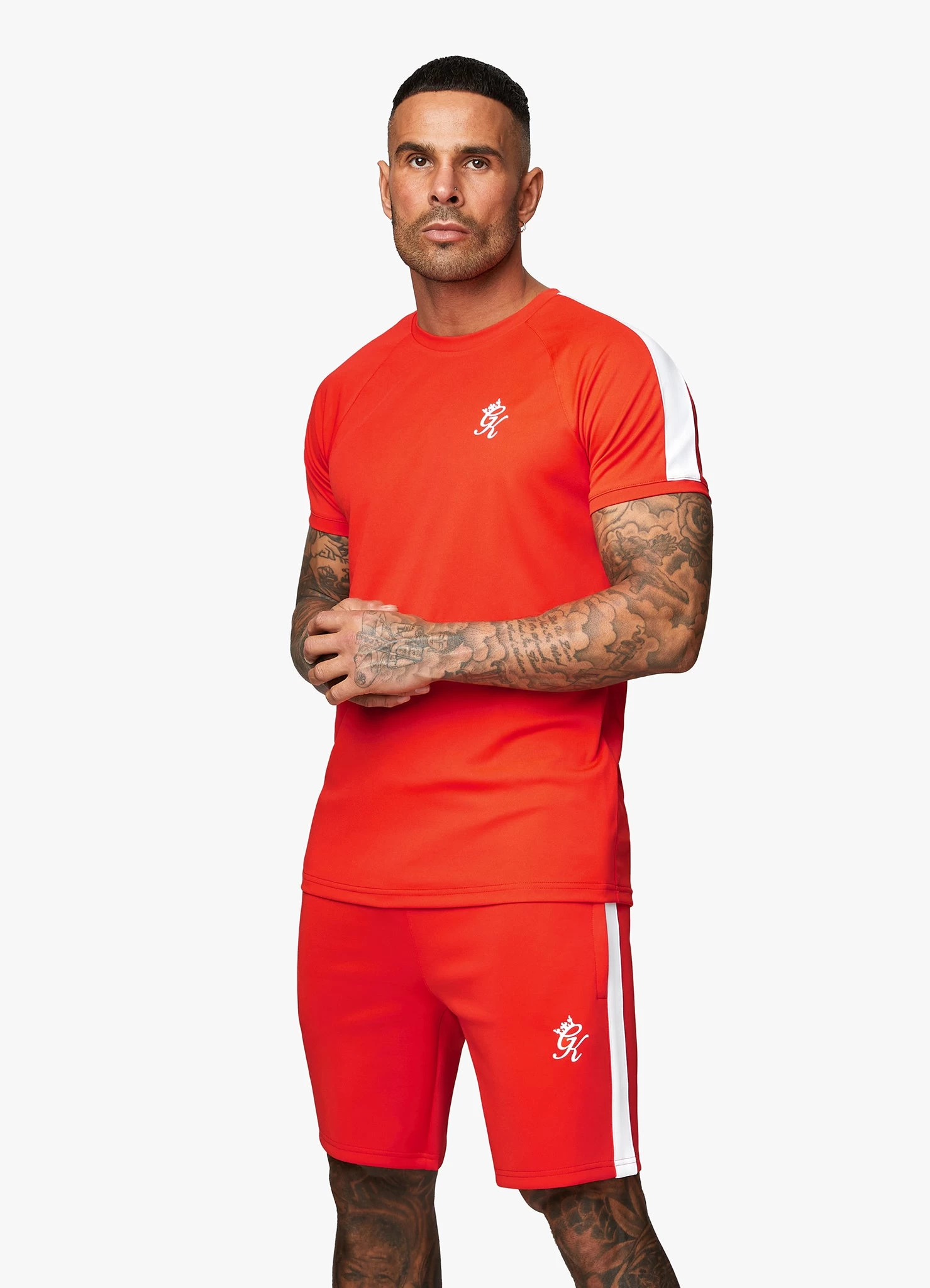 Gym King Core Plus Poly Short - Chilli Red 14 Gym King Core Plus Poly Short - Chilli Red - Image 12