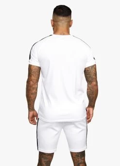 Gym King Core Plus Poly Tee - White -Fit Wear Shop COREPOLYTEE SHORT WHITESST A27F3SHR A27FT 246