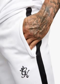 Gym King Core Plus Poly Short - White -Fit Wear Shop COREPOLYTEE SHORT WHITESST A27F3SHR A27FT 249