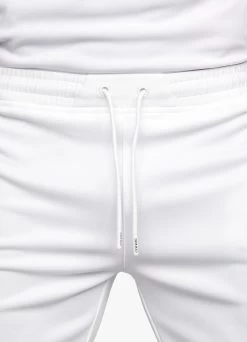 Gym King Core Plus Poly Short - White -Fit Wear Shop COREPOLYTEE SHORT WHITESST A27F3SHR A27FT 251