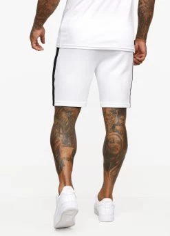 Gym King Core Plus Poly Short - White -Fit Wear Shop COREPOLYTEE SHORT WHITESST A27F3SHR A27FT 254