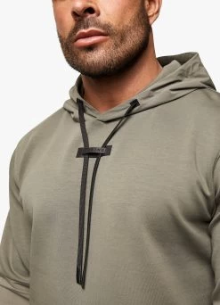 Gym King Covert Utility Hood - Olive 14 Gym King Covert Utility Hood - Olive -Fit Wear Shop COVERTUTILITYHOOD KHAKIHDE A2ABL 94