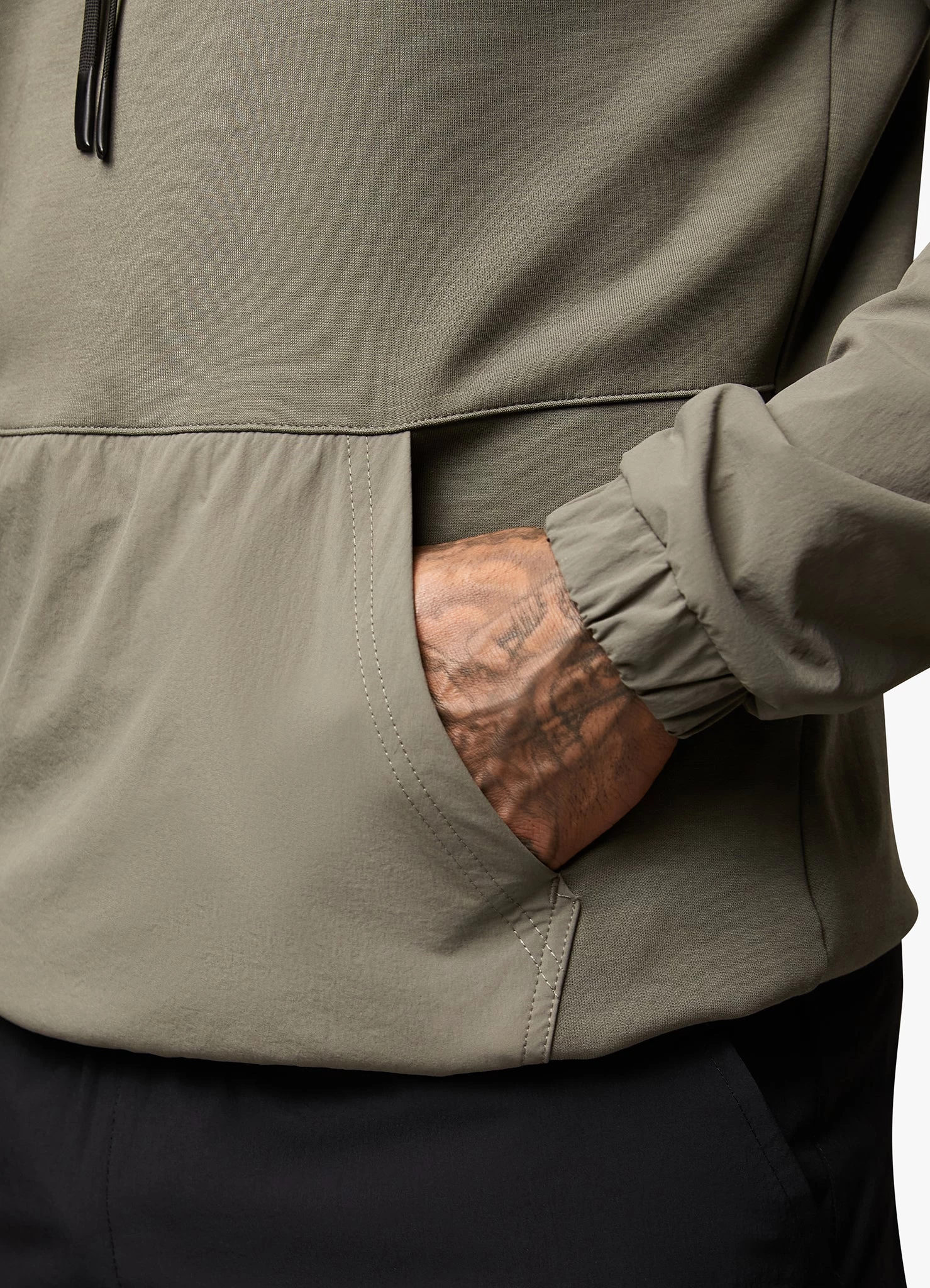 Gym King Covert Utility Hood - Olive 6 Gym King Covert Utility Hood - Olive - Image 4