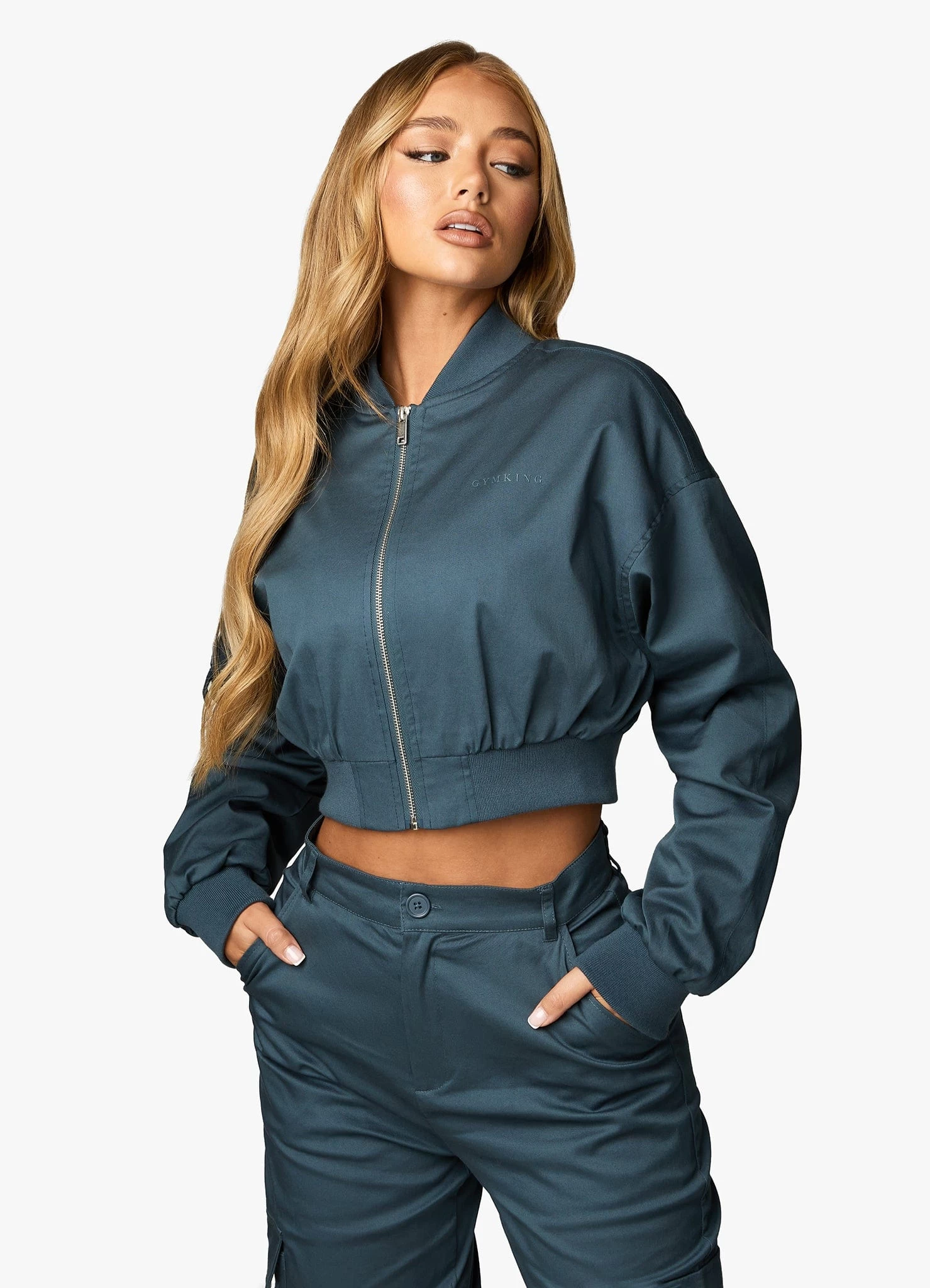 Gym King Woven Tracksuit - Storm Blue 7 Gym King Woven Tracksuit - Storm Blue - Image 5