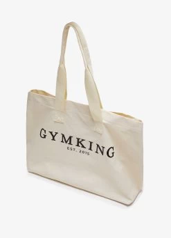 Accessories Gym King Established Tote Bag - Natural -Fit Wear Shop Capture 05