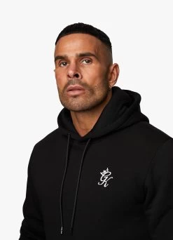 Gym King Fundamental Fleece Hood - Black -Fit Wear Shop Capture 230