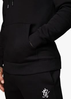 Gym King Fundamental Fleece Hood - Black -Fit Wear Shop Capture 231