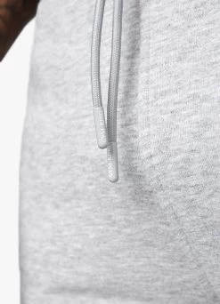 Gym King Fundamental Fleece Short - Grey Marl -Fit Wear Shop Capture 257