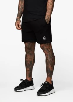 Gym King Fundamental Fleece Short - Black -Fit Wear Shop Capture 259