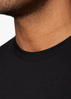 Gym King Fundamental Jersey Tee - Black -Fit Wear Shop Capture 264