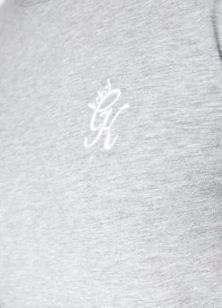 Gym King Fundamental Jersey Tee - Grey Marl -Fit Wear Shop Capture 313