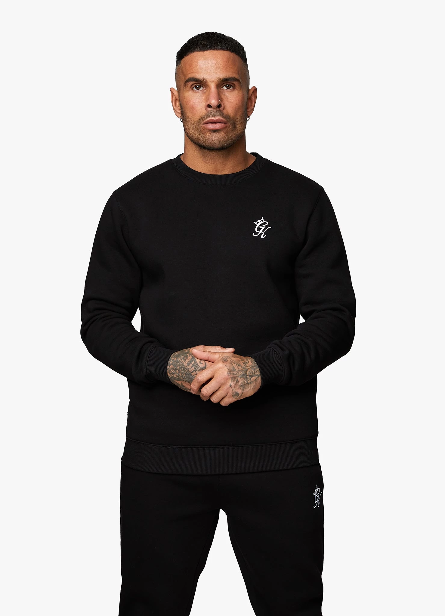 Gym King Fundamental Fleece Sweatshirt - Black 8 Gym King Fundamental Fleece Sweatshirt - Black - Image 6
