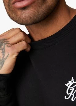 Gym King Fundamental Fleece Sweatshirt - Black 20 Gym King Fundamental Fleece Sweatshirt - Black -Fit Wear Shop Capture 71