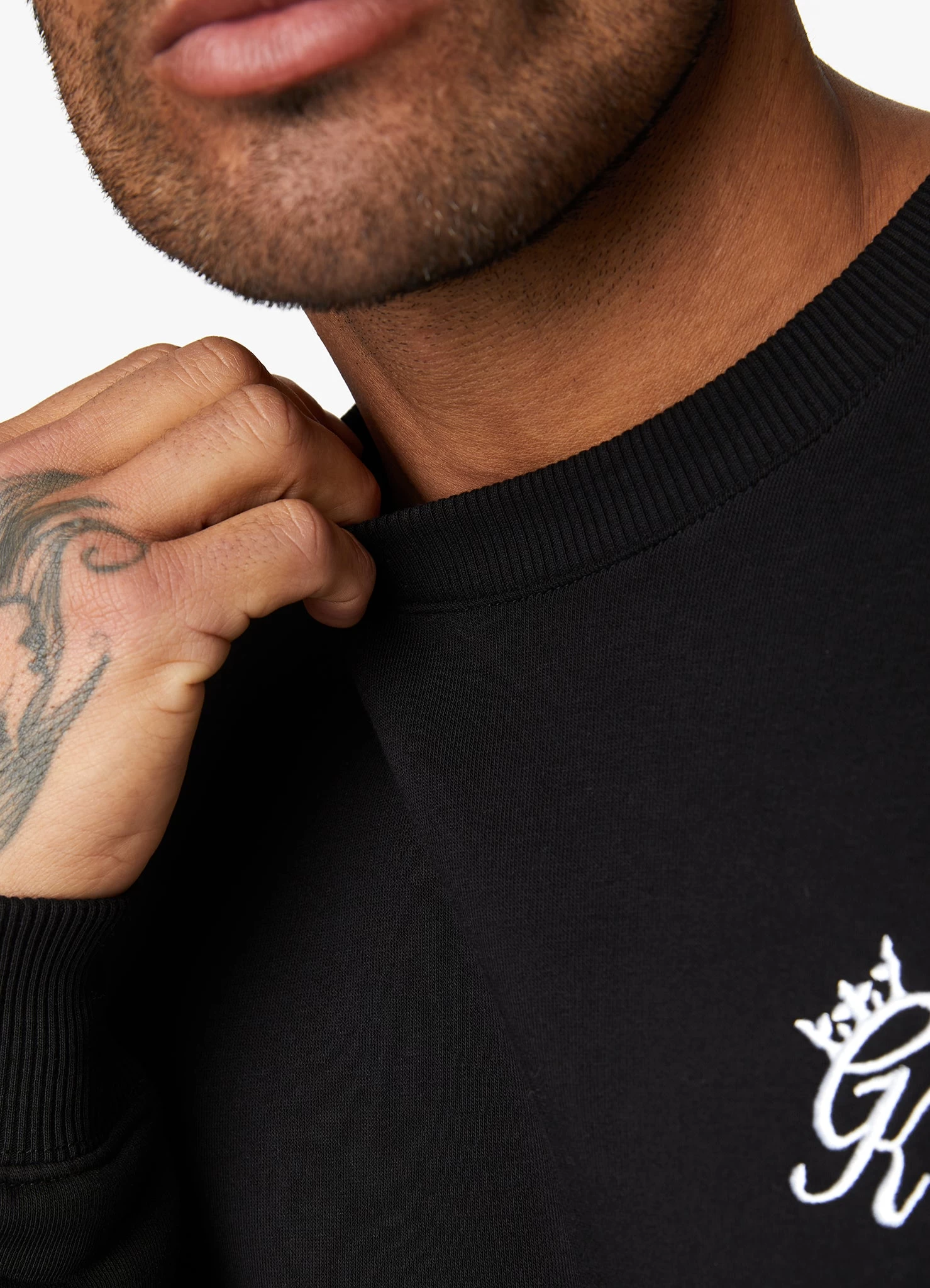 Gym King Fundamental Fleece Sweatshirt - Black 11 Gym King Fundamental Fleece Sweatshirt - Black - Image 9