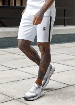 Gym King Core Plus Poly Short - White -Fit Wear Shop CorePlus WHITE 27 e3fd9ef1 723a 441d bbfa 2c12f95062a7