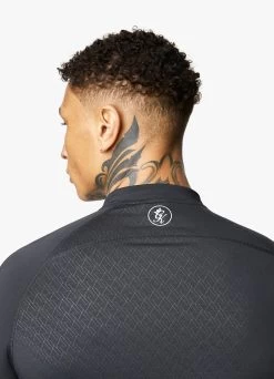 Gym King Debossed Energy ¼ Zip Funnel – Black 20 Gym King Debossed Energy ¼ Zip Funnel – Black -Fit Wear Shop DEBOSSEDENERGYFUNNEL SHORT BLACKAOPQZP A29RSSHR A29RU5