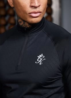 Gym King Debossed Energy ¼ Zip Funnel – Black 14 Gym King Debossed Energy ¼ Zip Funnel – Black -Fit Wear Shop DEBOSSEDENERGYFUNNEL SHORT BLACKAOPQZP A29RSSHR A29RU 66copy