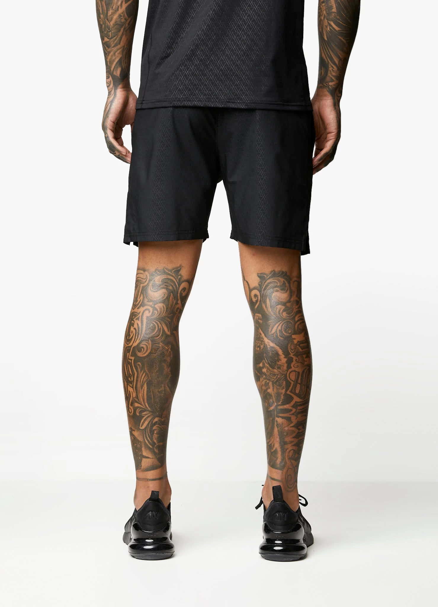 Gym King Debossed Energy Short - 6" - Black AOP 6 Gym King Debossed Energy Short - 6" - Black AOP - Image 4