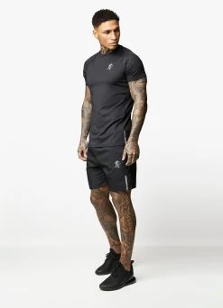 Gym King Debossed Energy Tee – Black -Fit Wear Shop DEBOSSEDENERGYTEE SHORT BLACKAOPSST A29RTSHR A29RU2