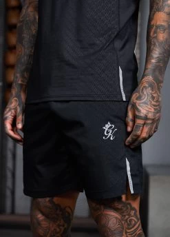 Gym King Debossed Energy Short - 6" - Black AOP