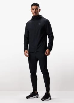 Gym King Debossed 2.0 FZ Hood - Black -Fit Wear Shop DEBOSSEDHOOD JOGGER BLACKTST A2BUMTSB A2BUN 275