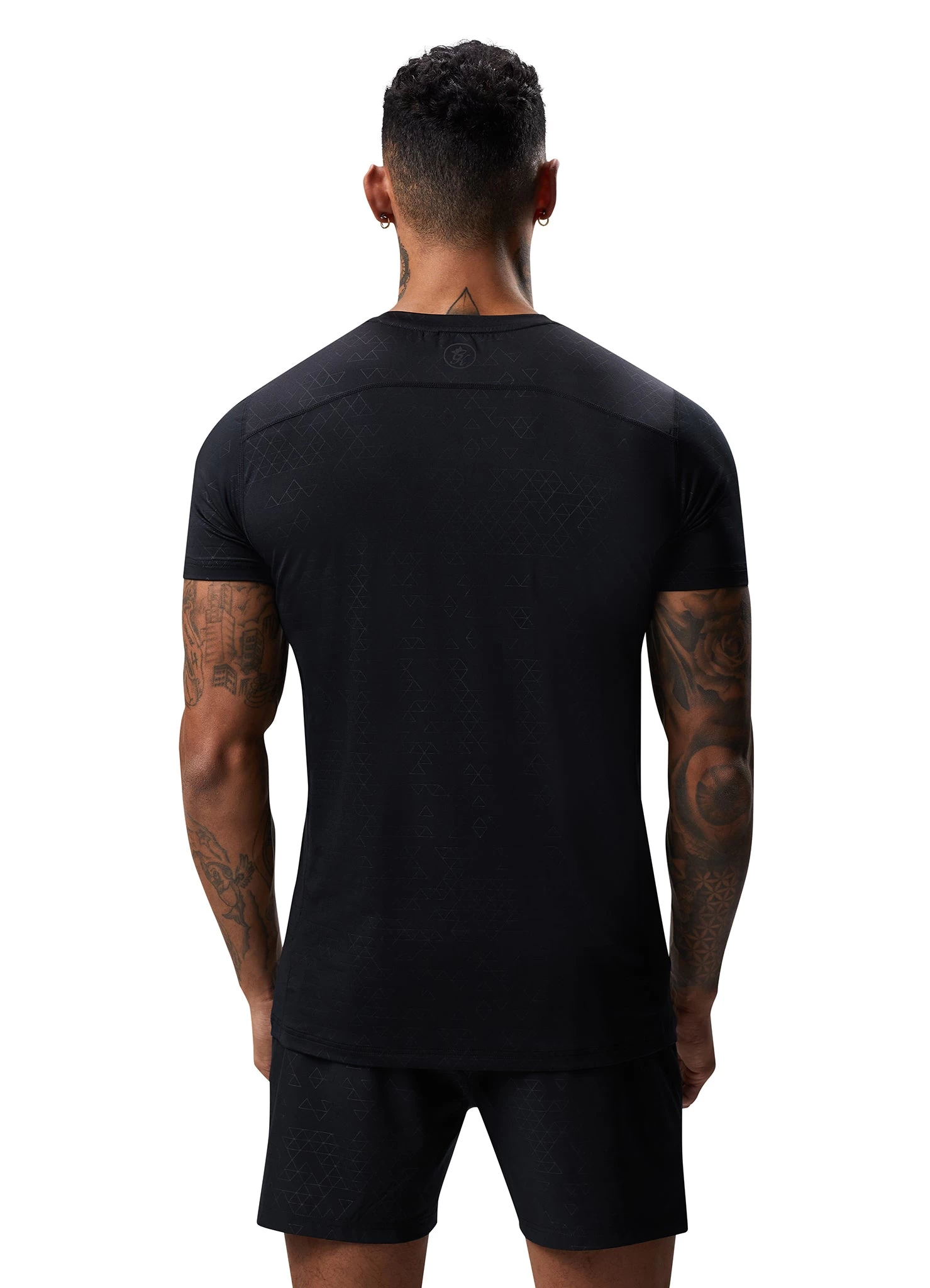 Gym King Debossed 2.0 Tee - Black 8 Gym King Debossed 2.0 Tee - Black - Image 6