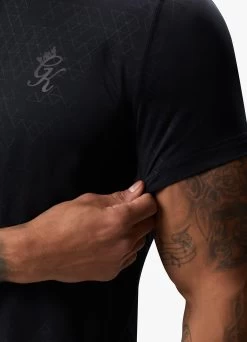 Gym King Debossed 2.0 Tee - Black 19 Gym King Debossed 2.0 Tee - Black -Fit Wear Shop DEBOSSEDTEE SHORT BLACKSST A2BUGSHR A2BUI 272