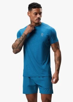 Gym King Debossed 2.0 Tee - Marine Blue 19 Gym King Debossed 2.0 Tee - Marine Blue -Fit Wear Shop DEBOSSEDTEE SHORT MARINEBLUESST A2BUHSHR A2BUJ 175
