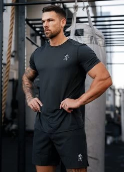 Gym King Distance Tee - Dark Pewter 16 Gym King Distance Tee - Dark Pewter -Fit Wear Shop DISTANCEE