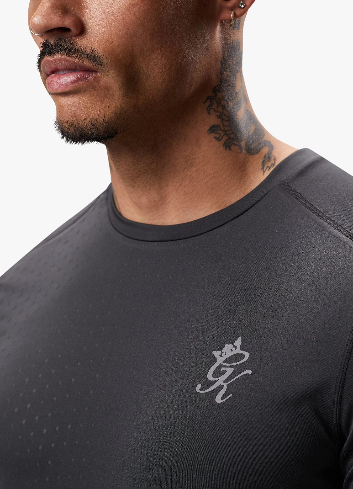 Gym King Distance Tee - Dark Pewter 10 Gym King Distance Tee - Dark Pewter - Image 8