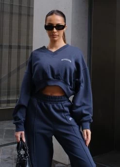 Gym King Refresh Crop Crew & Jogger - Deep Slate Blue -Fit Wear Shop DSCF4469 f7ff8d15 39e0 4cff 8937 0cc81a3f6949