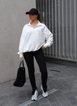 Gym King Refresh Split Hem Rib Legging - Black -Fit Wear Shop DSCF4673 ab3dae7d 6849 4350 9210 a9b2f6182384