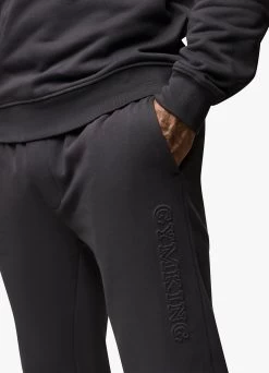 Gym King Eclipse Embossed Jogger - Pewter -Fit Wear Shop ECLIPSEEMBOSSEDSWEATSHIRT JOGGER PEWTERSWT A2AJKTSB A2AJT 198