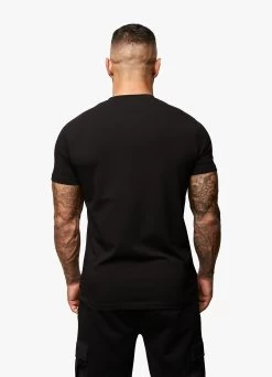 Gym King Eclipse Jersey Tee - Black -Fit Wear Shop ECLIPSEJERSEYTEE CARGOPANT BLACKSST A2BFXTSB A2BHE 289