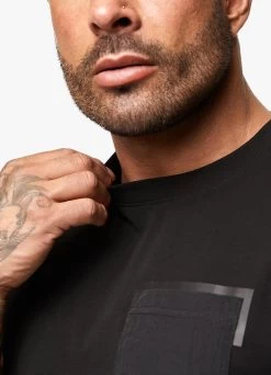 Gym King Eclipse Jersey Tee - Black -Fit Wear Shop ECLIPSEJERSEYTEE CARGOPANT BLACKSST A2BFXTSB A2BHE 291