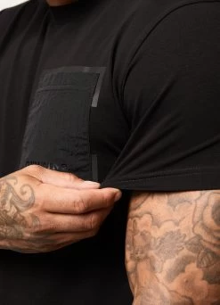 Gym King Eclipse Jersey Tee - Black -Fit Wear Shop ECLIPSEJERSEYTEE CARGOPANT BLACKSST A2BFXTSB A2BHE 292