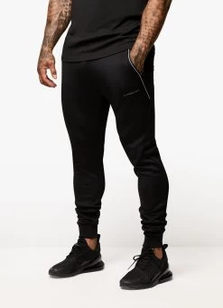 Gym King Eclipse Poly Jogger - Black -Fit Wear Shop ECLIPSEPOLYT SHIRT JOGGER BLACKSST A2BCSTSB A2BCW 204