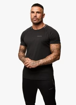 Gym King Eclipse Poly Tee - Black