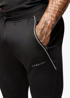 Gym King Eclipse Poly Jogger - Black -Fit Wear Shop ECLIPSEPOLYT SHIRT JOGGER BLACKSST A2BCSTSB A2BCW 213