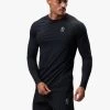 Gym King Energy LS Tee – Black -Fit Wear Shop ENERGYLSTEE SHORT BLACKLST A26FKSHR A29PS 350