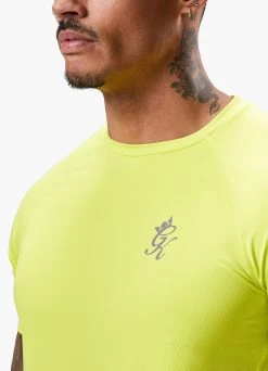 Gym King Energy Tee - Lime -Fit Wear Shop ENERGYTEE LIMESST A2C29 138