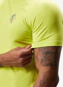 Gym King Energy Tee - Lime -Fit Wear Shop ENERGYTEE LIMESST A2C29 140