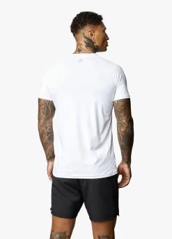Gym King Energy Tee - White 24 Gym King Energy Tee - White -Fit Wear Shop ENERGYTEE WHITESST A29PR5