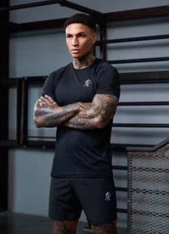 Gym King Energy Tee - Black 22 Gym King Energy Tee - Black -Fit Wear Shop ENERGYTEE SHORT BLACKSST A29PPSHR A29PS 55copy