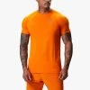 Gym King Energy Tee - Tangerine -Fit Wear Shop ENERGYTEE SHORT TANGERINESST A2CMTSHR A2CMZ298 2