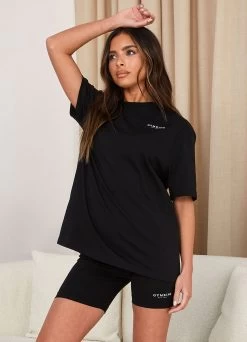 Gym King Established Boyfriend Tee - Black/White -Fit Wear Shop EST TEE BLACK2 4a421106 fcb8 4628 b667 cc7f73728db2