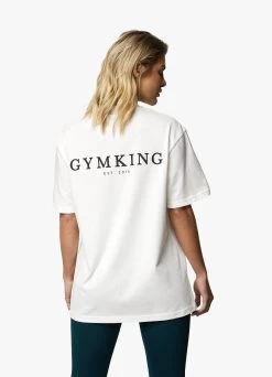 Gym King Established Boyfriend Tee - Cream -Fit Wear Shop ESTABLISHEDBFTEE CREAMWST A2AK8 171