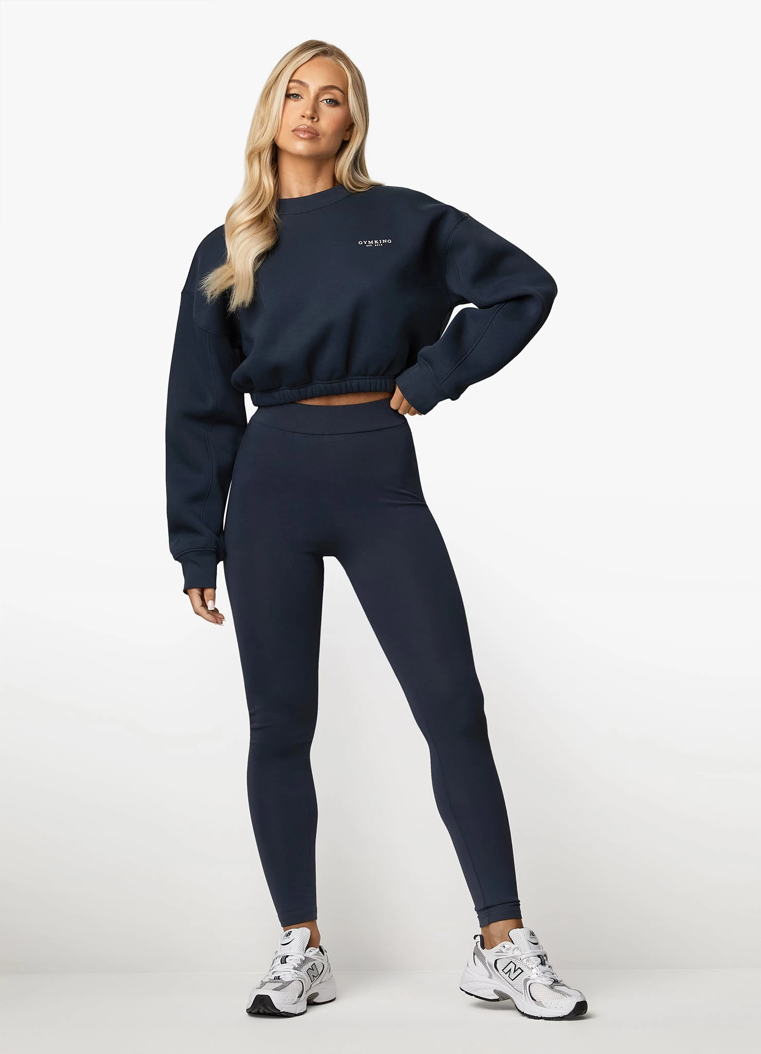 Gym King Established Jersey Legging - Deep Blue 15 Gym King Established Jersey Legging - Deep Blue - Image 13