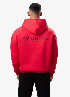 Gym King Established Hood - Red/Black